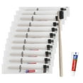 thumbnail image 1 of Disposable Toothbrush with Toothpaste Pack of 30,Apricot Individually Wrapped Manual Travel Toothbrush Kit in Bulk Toiletries for Adults,Kids,Hotel,Charity,Homeless,Nursing Home, 1 of 6