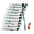 Disposable Toothbrush with Toothpaste Pack of 30,Green Individually