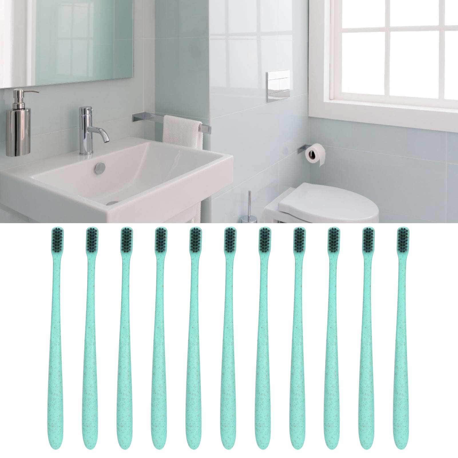 Disposable Toothbrushes, Travel Toothbrush, Soft Bristles 50Pcs Of Dust