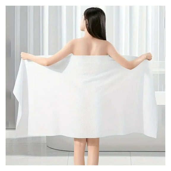 Disposable Towels 6-Pack, Thickened & Individually Wrapped, Highly Absorbent Travel Towels, Soft Beige, for Gym, Home, Office, Pool, Camping & Vacation