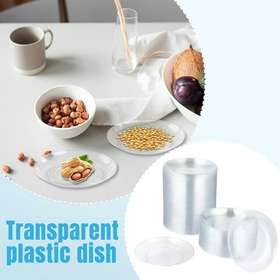 Disposable Transparent Plastic Tray For Party Weddings, Plastic Tray For Dining Events Restaurant Hotel Dessert Barbecue