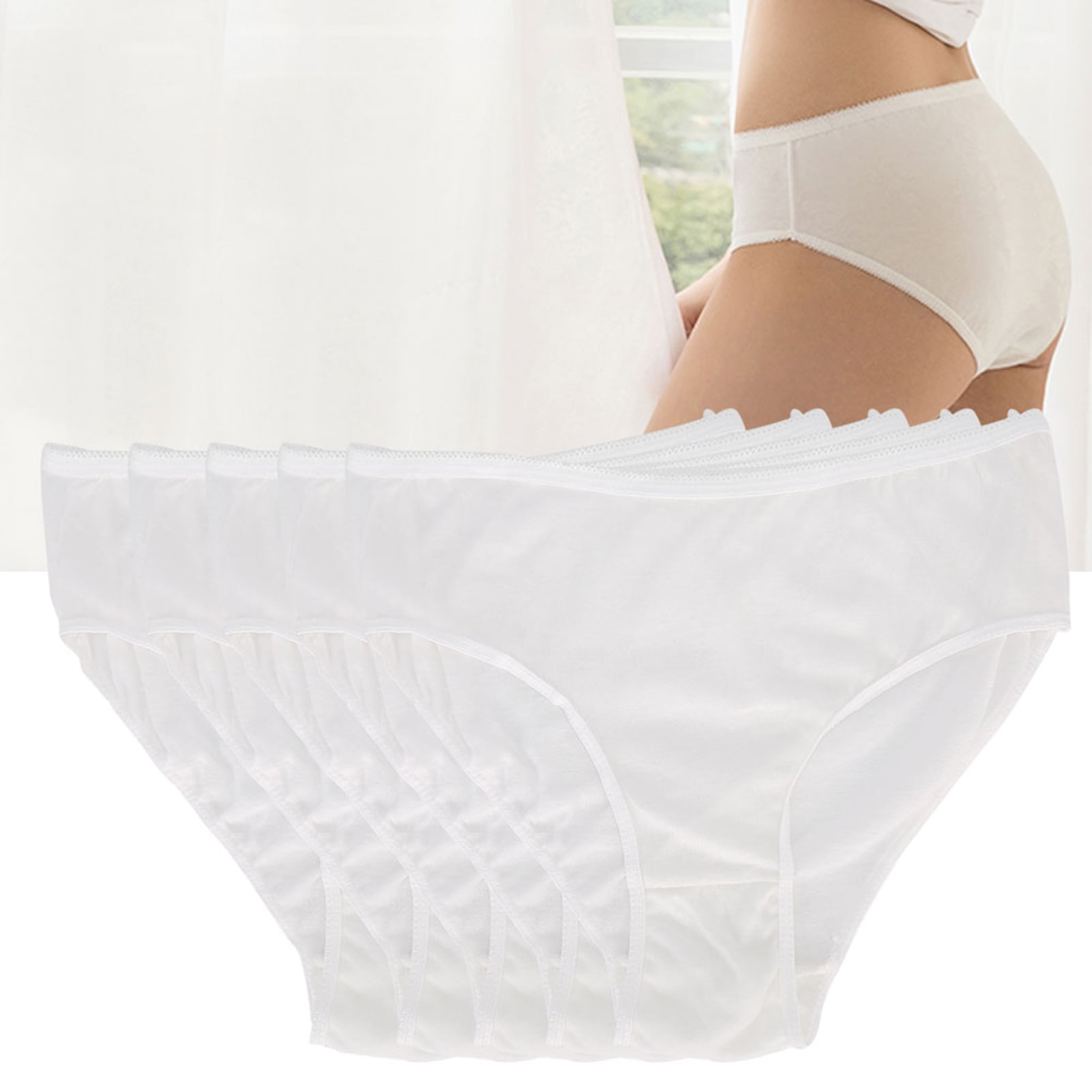 YATEMAO Hot Sale 5PCS Briefs Sterilized Disposable Underwear Maternity  Underwear cotton Postpartum Underwear Travel Panties - AliExpress