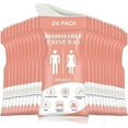 thumbnail image 1 of Disposable Urine Bag, 12/24 PCS Pee Bags for Travel for Women/Men, 800ML Emergency Portable Urinal Bag and Vomit Bags, Unisex Urinal Bag for Camping,, 1 of 5
