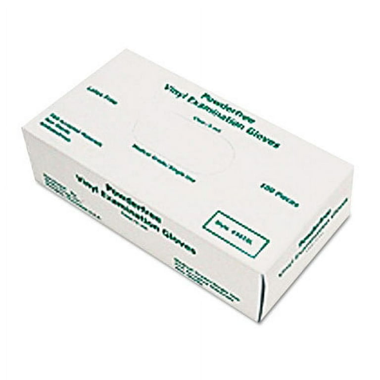 Disposable Vinyl Gloves, Large, 5 mil, Medical Grade, 100/Box Disposable Vinyl Gloves, Large, 5 mil, Medical Grade, 100/Box