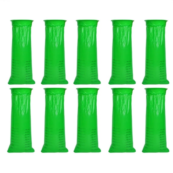 Disposable Vomit Bags Portable Motion Sickness Emesis Bag for Hospital School Pregnancy Car Travel Use Green