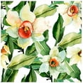 thumbnail image 1 of Disposable White Lunch Napkins - 6.5 x 6.5" Flower Shower Design, Single Use Guest Towels, Soft, Hand Towel, Restaurant, Catering, Party, Events, Tablesetting, Wipe, Lunch Napkin (160), 1 of 1