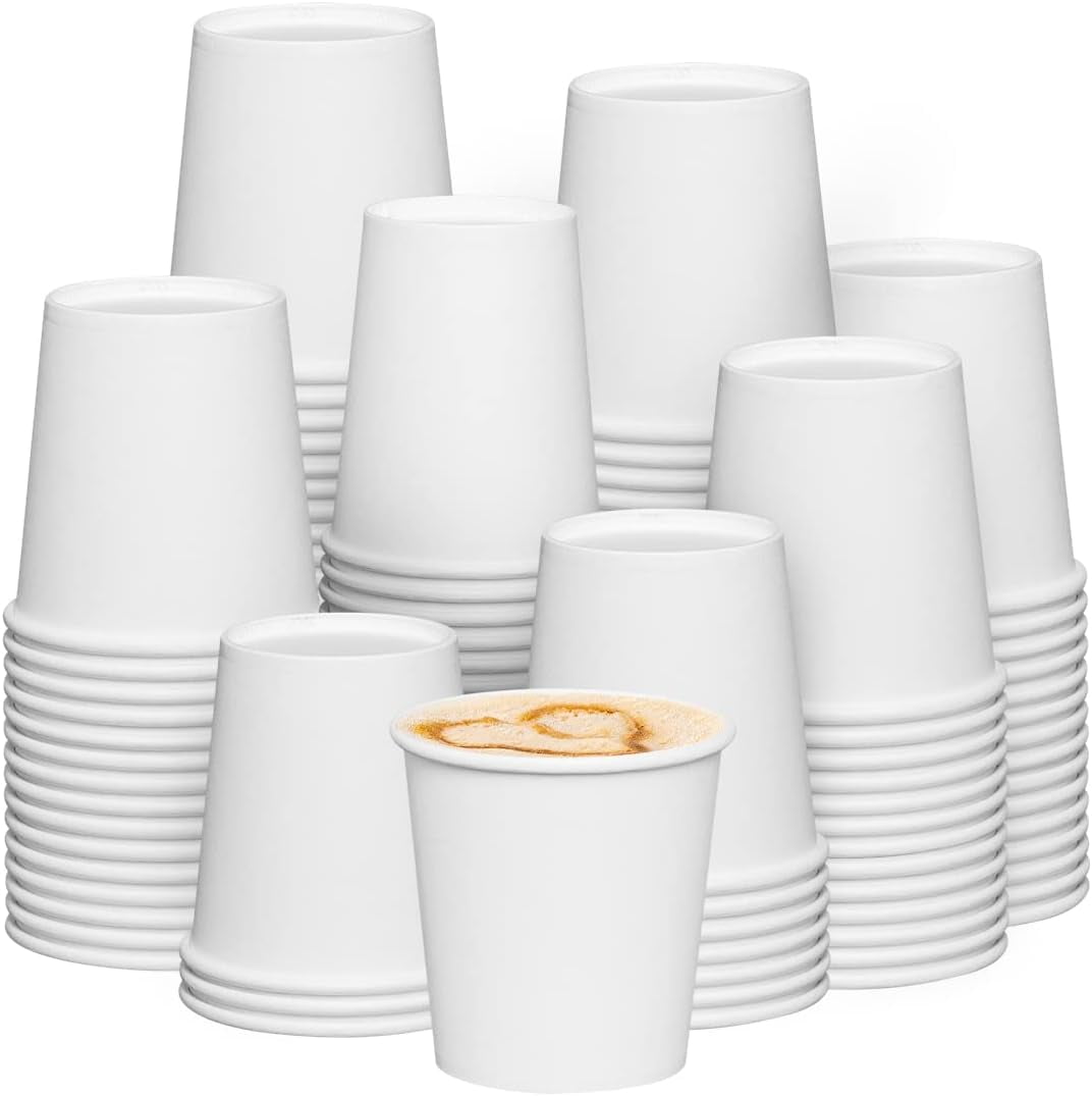 Disposable White Paper Cup, Hot Coffee Cup - Eco-Friendly Hot Cup ...