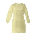 Disposable Yellow Isolation Gown Size Universal 50 Per Case - Walmart.com