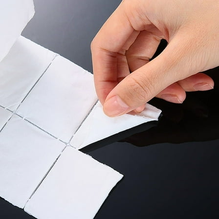 Disposable cotton pad to remove nail polish