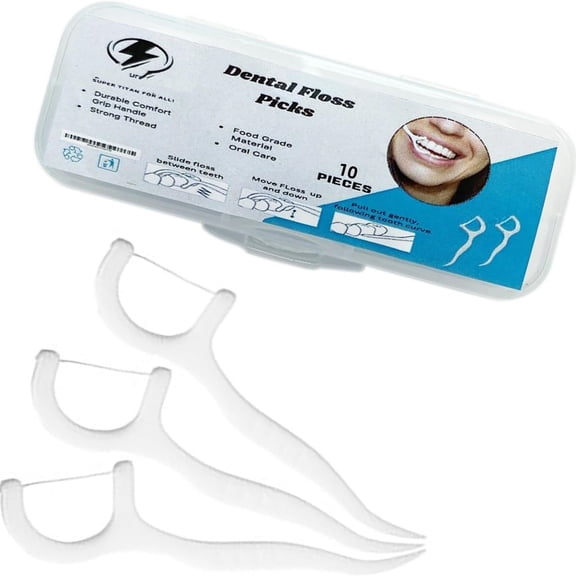 Disposable dental floss | Original flavor - perfect for tight teeth | Super tear resistant dental floss | Easy to store in a box