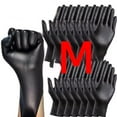 thumbnail image 1 of Disposable glove packaging black nitrile gloves household kitchen cooking tools car wash household cleaning work gloves, 1 of 9