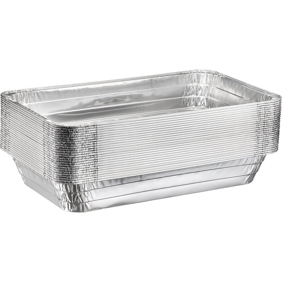 Disposable to go Foil Pans for Chafing, Baking, Storing and Catering Containers