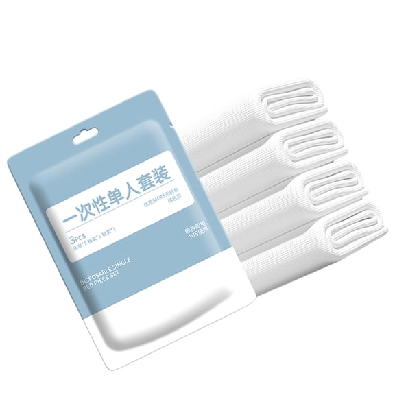 Disposables Bed Sheet NonWoven Bed And Pillow Covers For Business Trip And Vacations Prioritizing Personality Hygiene