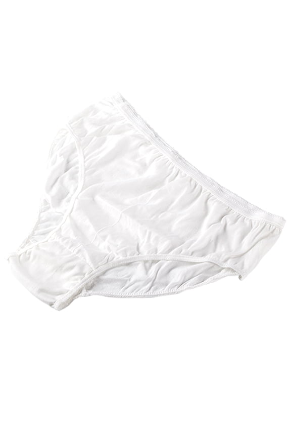 Disposbale briefs 10pcs (White color,L)