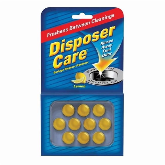 Disposer Care Tablet Garbage Disposer Freshener, 10 per Pack - Pack of 12