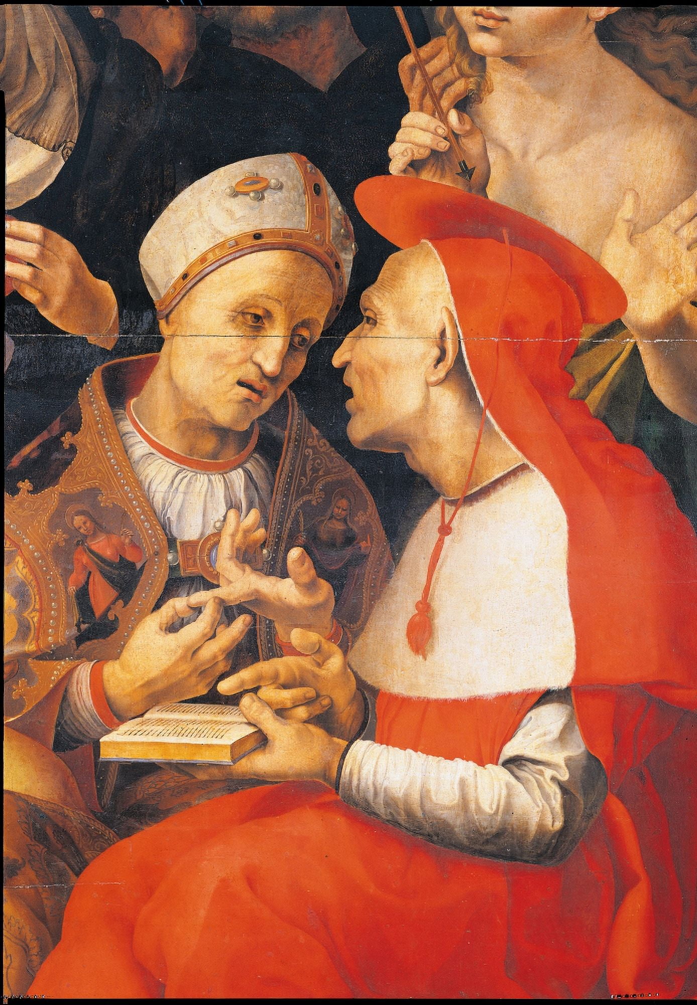 Dispute On The Immaculate Conception Canvas Art - (24 x 36)