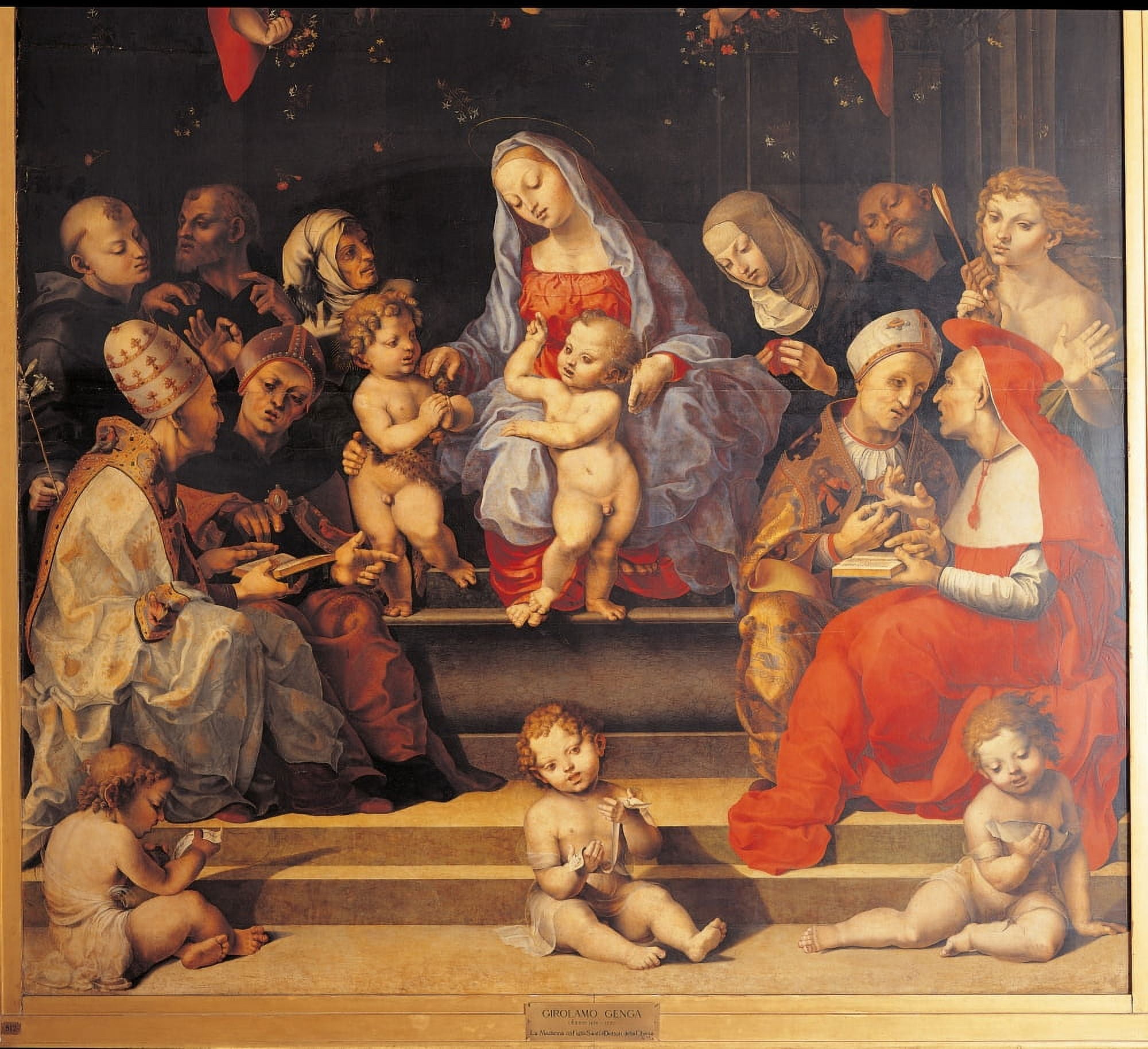 Dispute On The Immaculate Conception Canvas Art - (36 x 24)