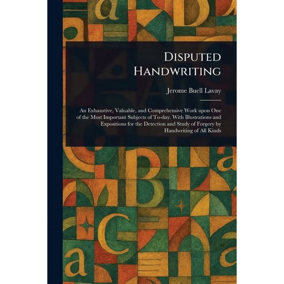 Disputed Handwriting, (Paperback)