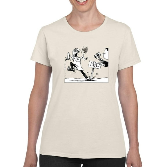 Disputes T-Shirt Women -Wilfred Hildonen Designs, Female 3X-Large