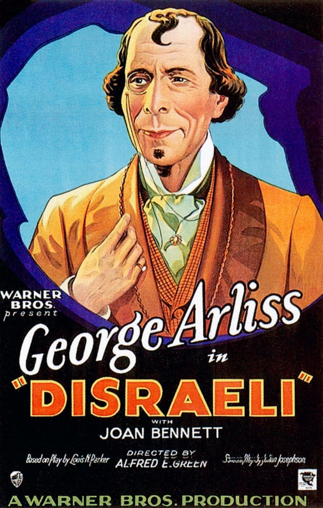 Disraeli Canvas Art - (11 x 17)