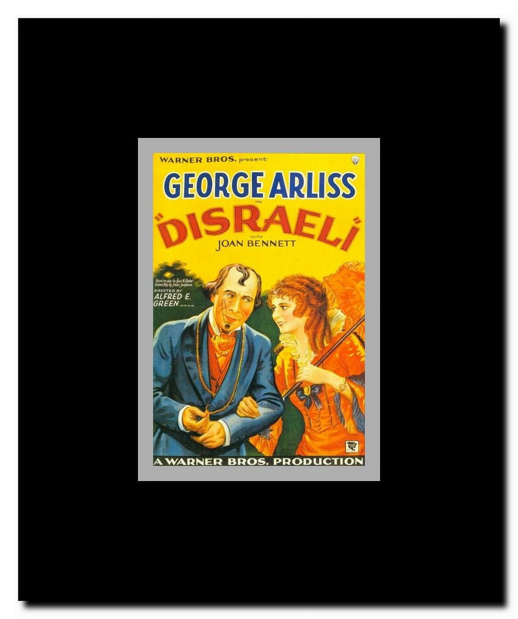 Disraeli Framed Movie Poster