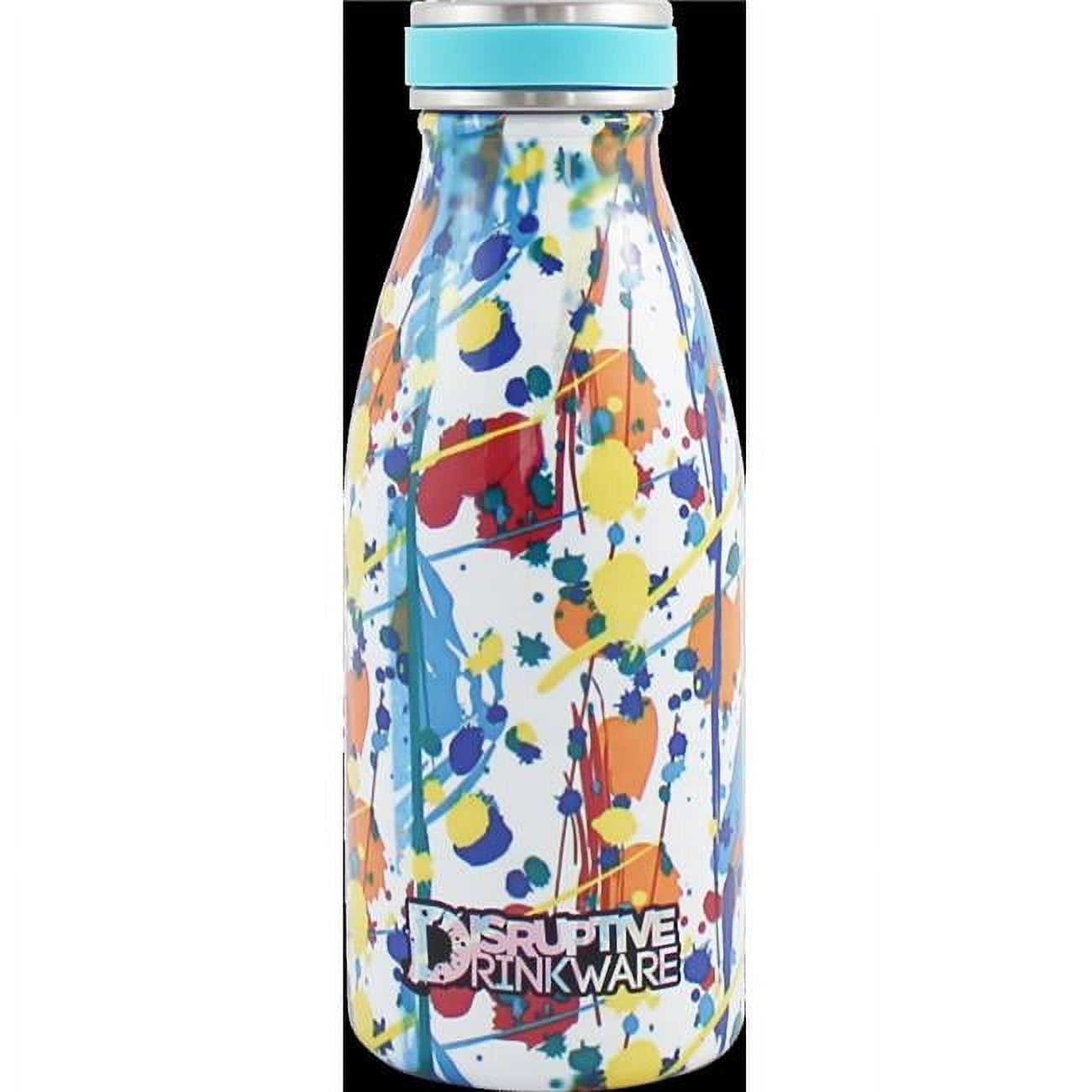 Disruptive Drinkware HYMB12PNT Paint Hydration Milk Bottle & Double