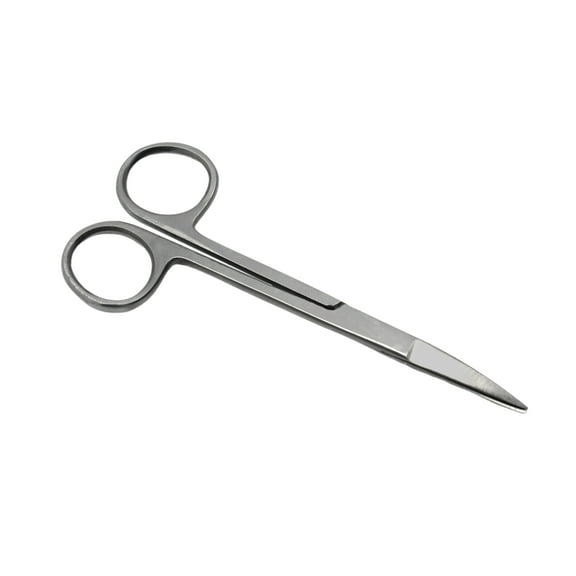 Dissecting Scissors, 4.5" - Curved Tips - Educational Use Only - Stainless Steel - Eisco Labs