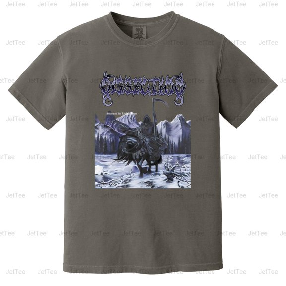 Dissection Storm Of The Light's Bane Vintage Retro Black Metal Music Comfort Color T-Shirt Unisex, up to 4XL