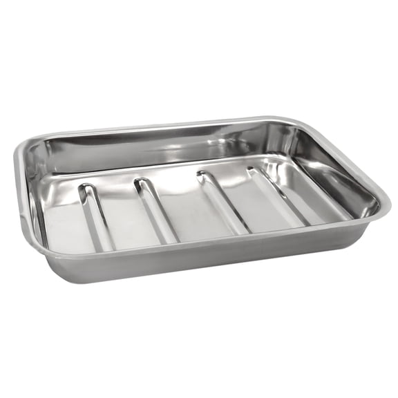 Dissection Tray, 12" x 8"- High Quality Stainless Steel - Eisco Labs