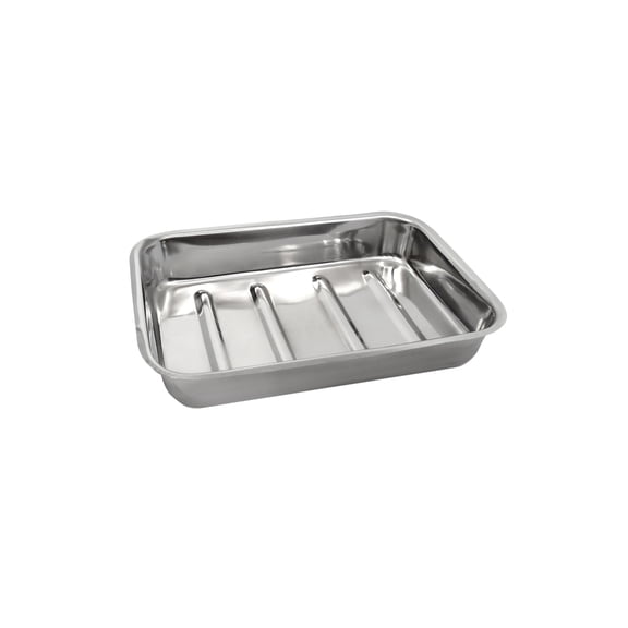 Dissection Tray, 8" x 6" - High Quality Stainless Steel - No Wax Liner - Eisco Labs