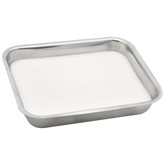 Dissection Tray, with Wax Liner - 15" x 12" - High Quality Stainless Steel - Eisco Labs
