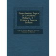 thumbnail image 1 of Dissertazioni Sopra Le Antichita Italiane, 1 (Paperback), 1 of 1