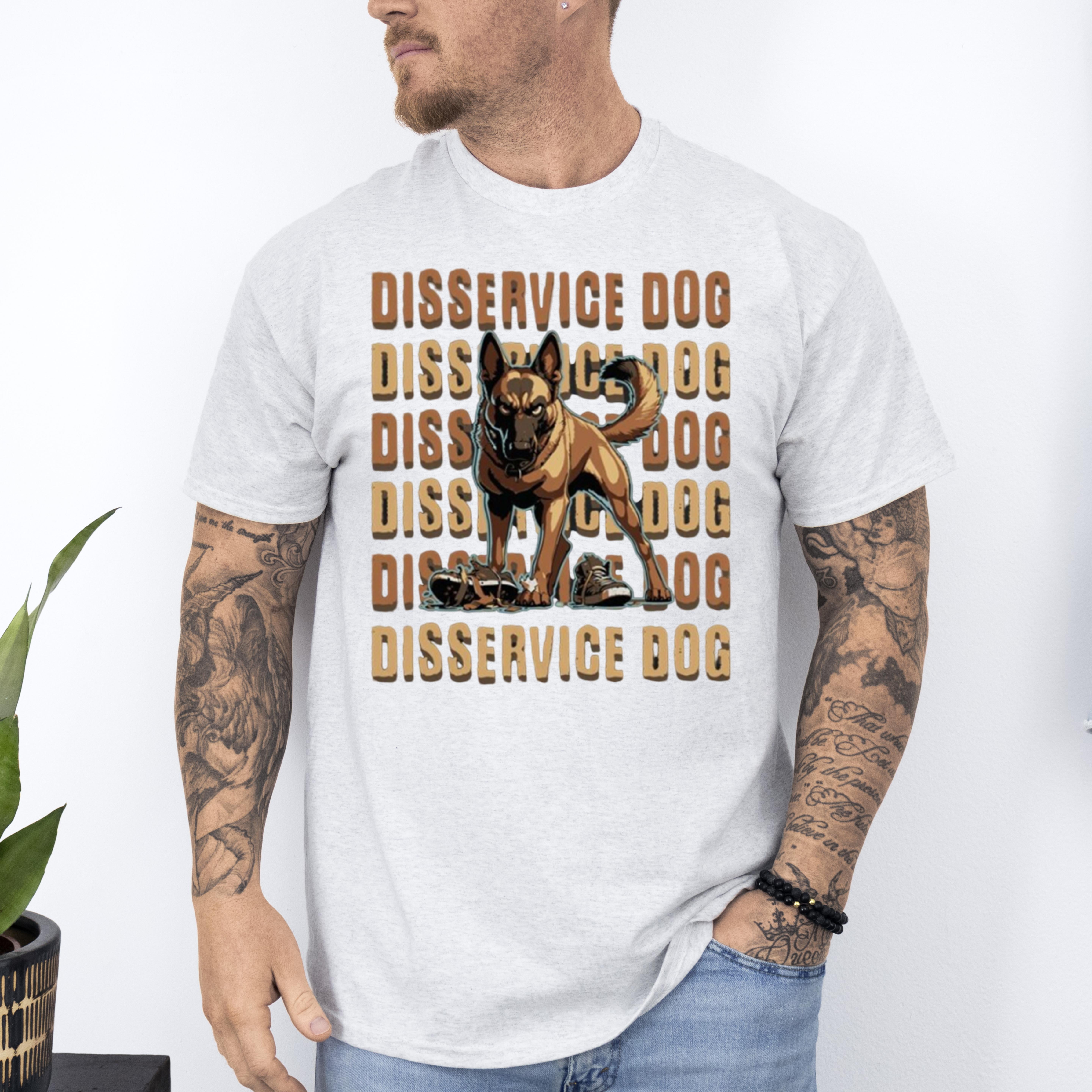 Disservice Dog Malinois Funny T-Shirt, Sweatshirt, Hoodie, for men ...