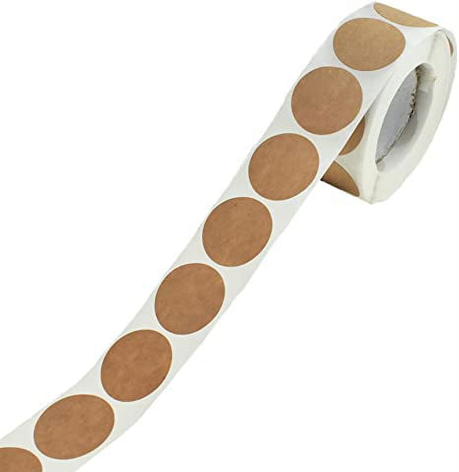 Dissolvable Canning Labels for Jars，Round Blank Stickers (Permanent