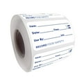 thumbnail image 1 of Dissolvable Food Storage Labels Roll 500 Stickers Date Labels For Fridge Freezer Containers Removable Organization 1X2 Inch, 1 of 7