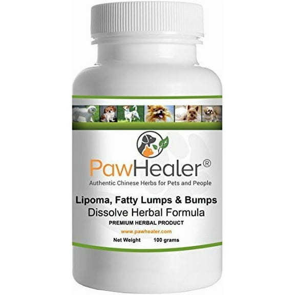 Dissolve Herbal Formula - 100 Grams Powder - Remedy for Fatty Lumps & Bumps in Dogs & Pets