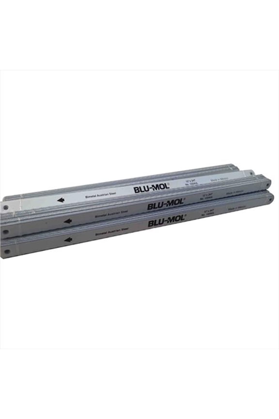 1224UL Blu-Mol 12 In. 24 Tpi Bi-Metal Hack Saw Blade- 100 Pack