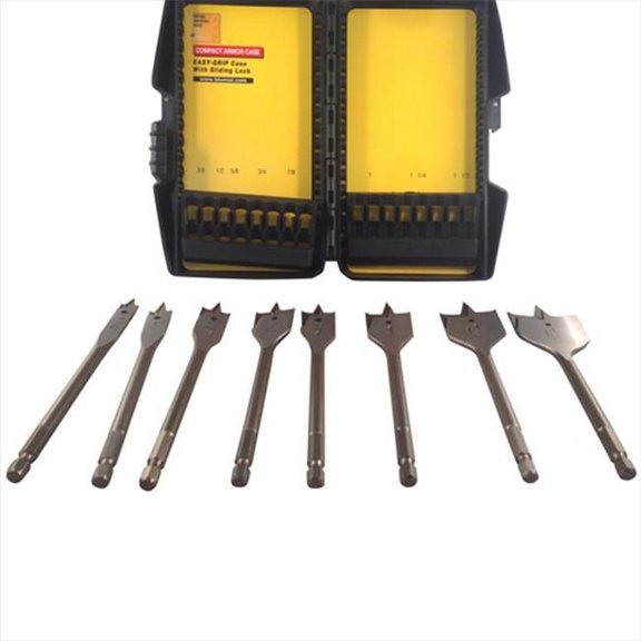Disston 3404 Blu-Mol Xtreme Spade Bit Set- 8 Pieces
