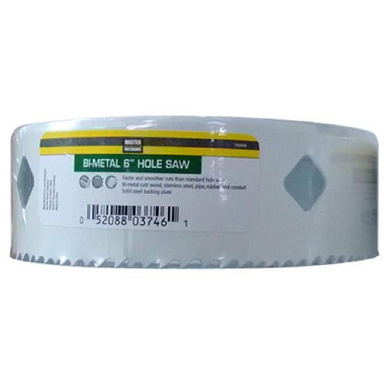 Disston  6 in. Master Mechanic Bi-Metal Hole Saw
