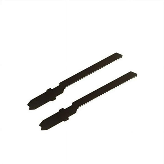 Disston 6444 Blu-Mol Xtreme 2.75 In. 19 Tpi Wood Cutting Carbon Fit-Al Jig Saw Blade- 2 Pack
