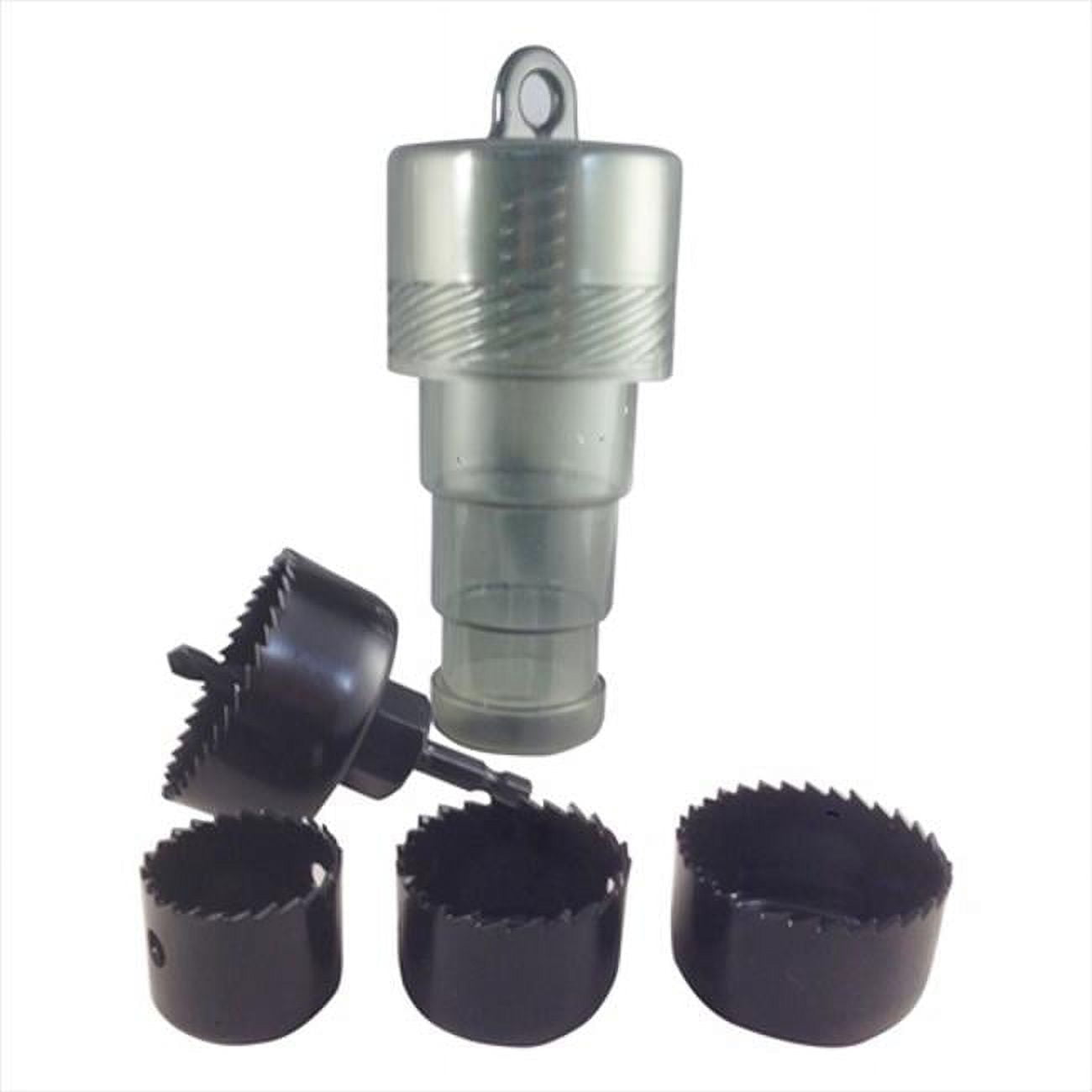 Disston 6560 BluMol Carbon Steel Hole Saw Kit 5 Pieces