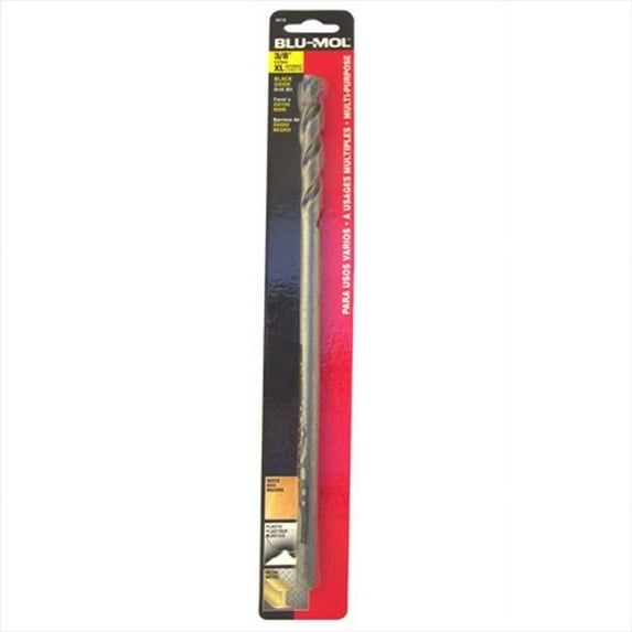 Disston 6678 Blu-Mol 0.38 In. Diameter X 12 In. L- Black Oxide Extra Length Drill Bit