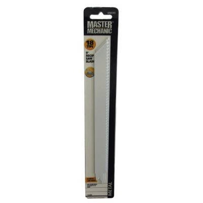 Disston 698595 9 in. Master Mechanic Reciprocating Saw Blade 18 Tooth - Pack of 5