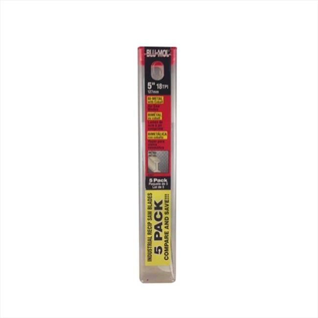 Disston 6986 Blu-Mol 4 In. 32 Tpi Bi-Metal Air Saw Blade- 5 Pack