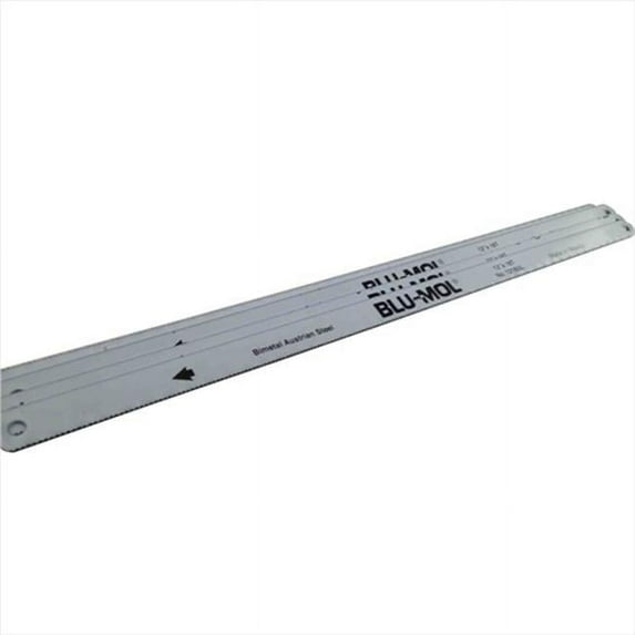 Disston Blu-Mol 12 In. 18 Tpi Bi-Metal Hack Saw Blade, 10 Pack