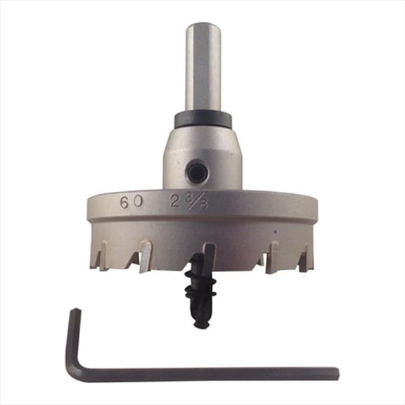 Disston  Blu-Mol 2.38 In. Standard Tungsten Carbide Hole Cutter