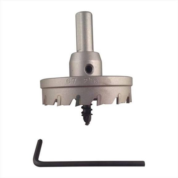 Disston  Blu-Mol 2.63 In. Standard Tungsten Carbide Hole Cutter