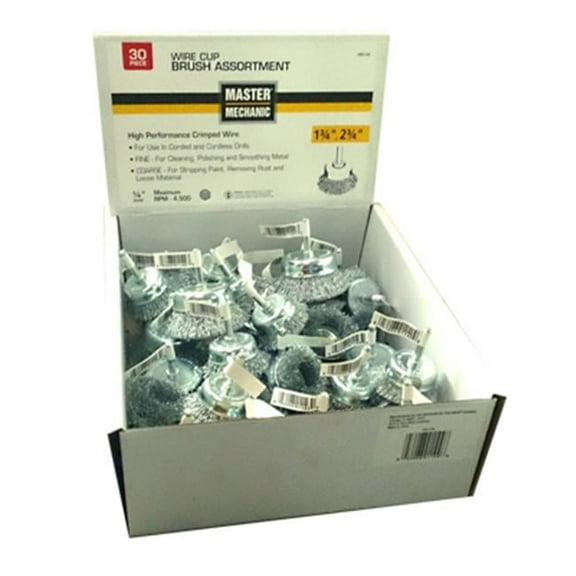 Disston Master Mechanic Wire Cup Brush Assortment