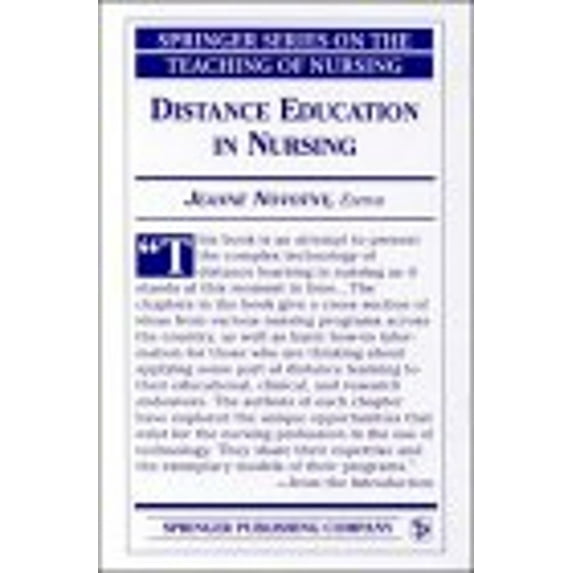 Pre-Owned Distance Education in Nursing (Hardcover) 9780826113412