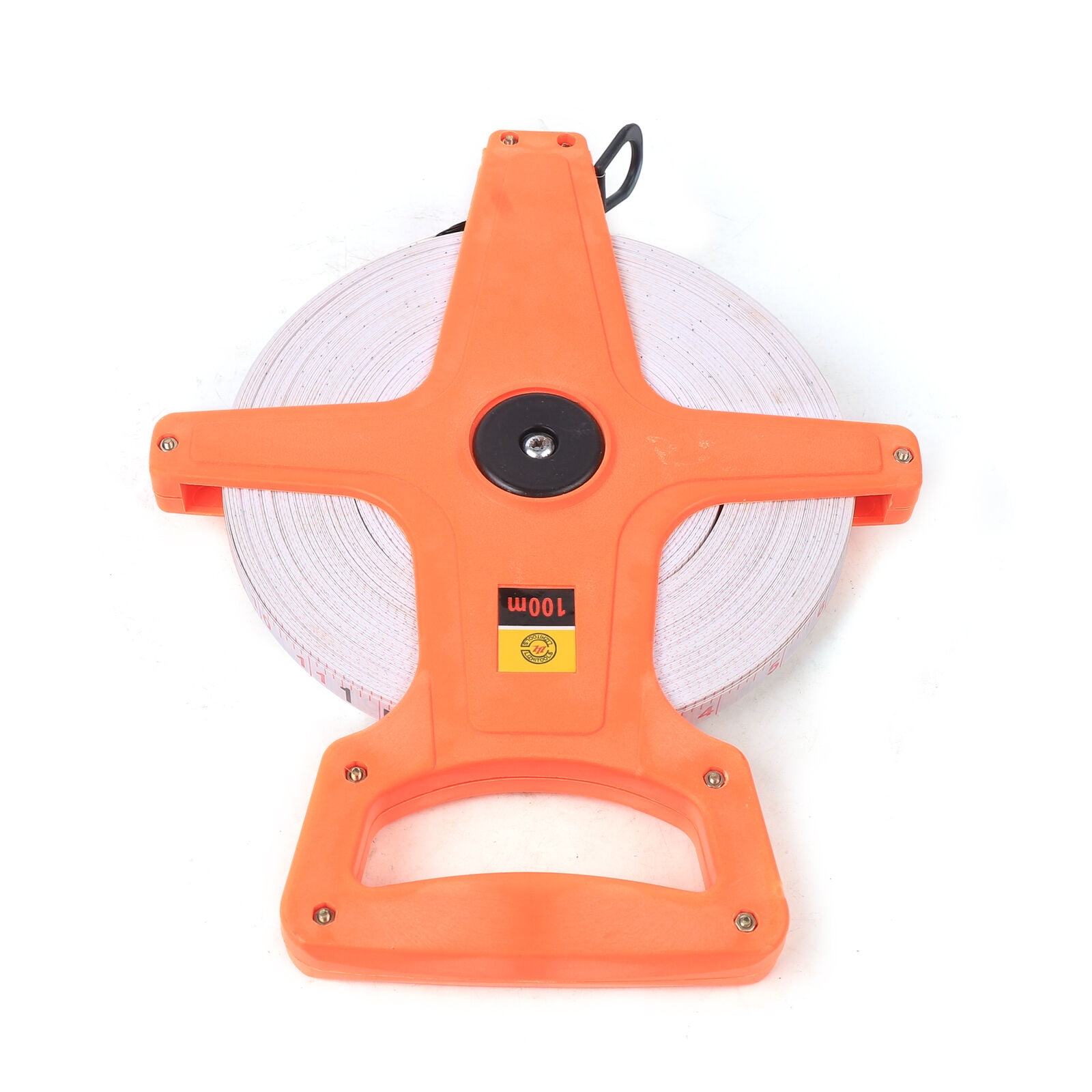 Distance Measuring Tape Open Reel Retractable Fiberglass Tape Measure